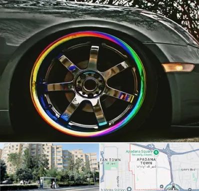 فروشگاه لوازم لوکس خودرو در آپادانا