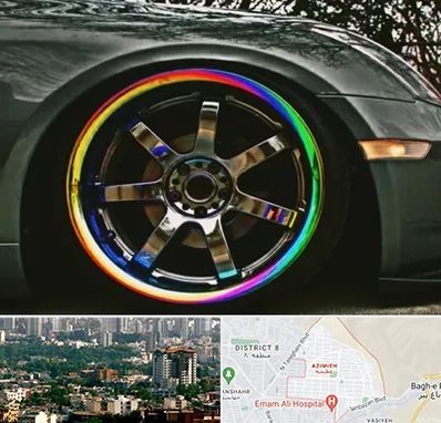 فروشگاه لوازم لوکس خودرو در عظیمیه کرج 