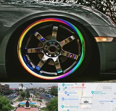 فروشگاه لوازم لوکس خودرو در بهارستان 