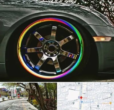 فروشگاه لوازم لوکس خودرو در خیابان توحید اصفهان 