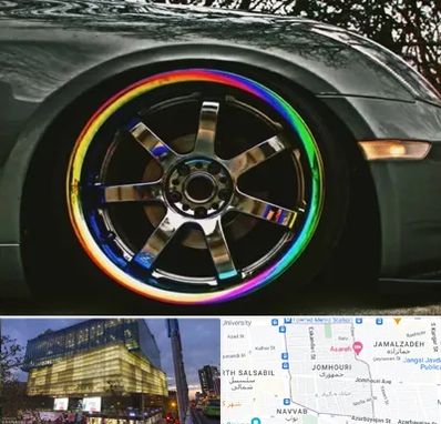 فروشگاه لوازم لوکس خودرو در جمهوری 