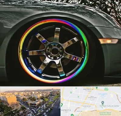 فروشگاه لوازم لوکس خودرو در تهرانپارس 