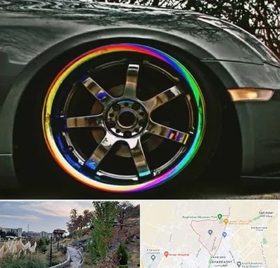 فروشگاه لوازم لوکس خودرو در باغستان کرج 