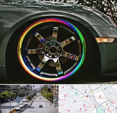 فروشگاه لوازم لوکس خودرو در خیابان زند شیراز 