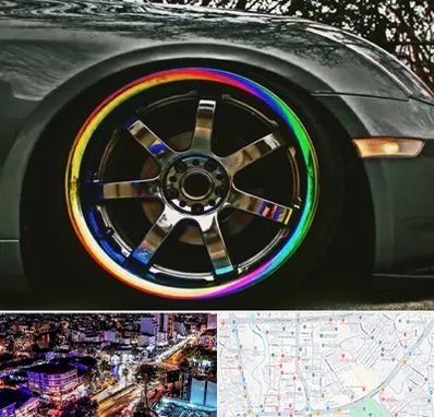 فروشگاه لوازم لوکس خودرو در منظریه رشت 