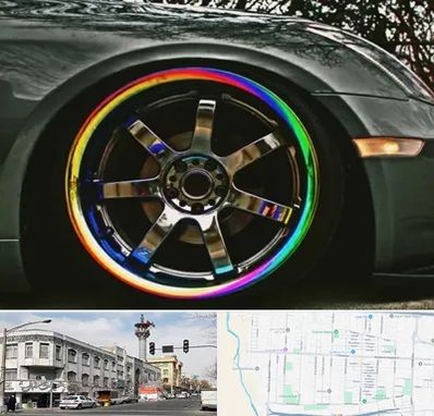 فروشگاه لوازم لوکس خودرو در 17شهریور