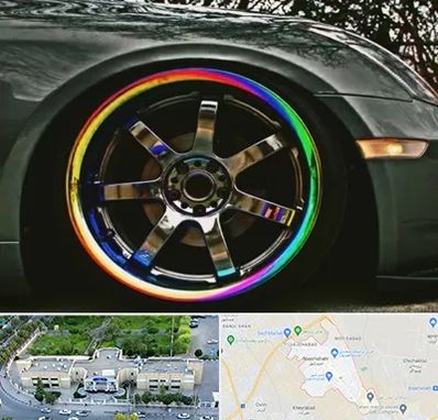 فروشگاه لوازم لوکس خودرو در نسیم شهر