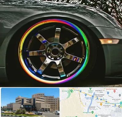 فروشگاه لوازم لوکس خودرو در صیاد شیرازی مشهد 