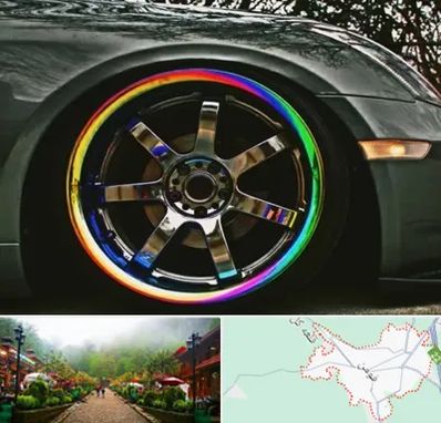 فروشگاه لوازم لوکس خودرو در فومن