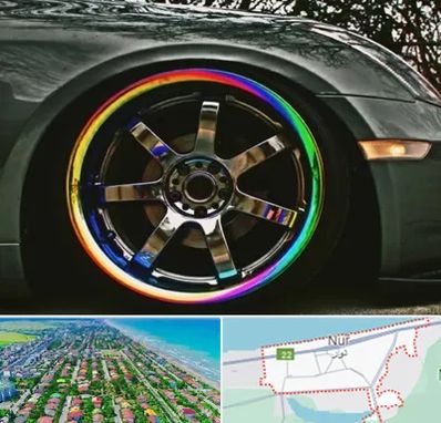 فروشگاه لوازم لوکس خودرو در نور