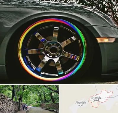 فروشگاه لوازم لوکس خودرو در شاندیز مشهد