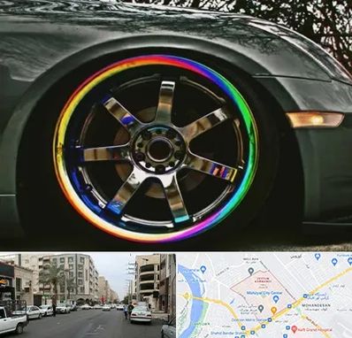 فروشگاه لوازم لوکس خودرو در زیتون کارمندی اهواز 