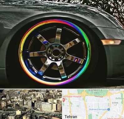 فروشگاه لوازم لوکس خودرو در مرزداران 