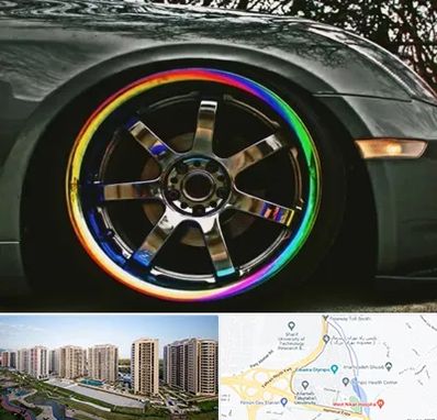 فروشگاه لوازم لوکس خودرو در المپیک 