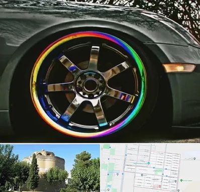 فروشگاه لوازم لوکس خودرو در مرداویج اصفهان 