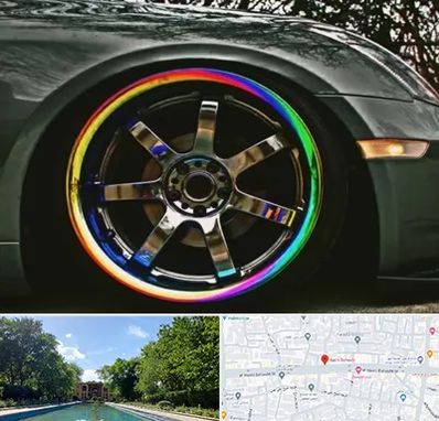 فروشگاه لوازم لوکس خودرو در هشت بهشت اصفهان 