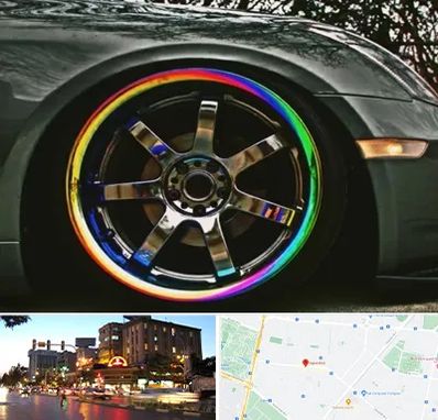 فروشگاه لوازم لوکس خودرو در بلوار سجاد مشهد 