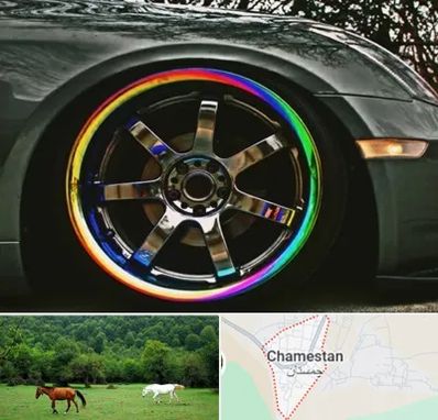 فروشگاه لوازم لوکس خودرو در چمستان