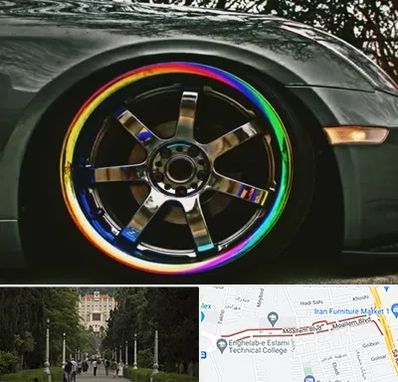 فروشگاه لوازم لوکس خودرو در بلوار معلم رشت 