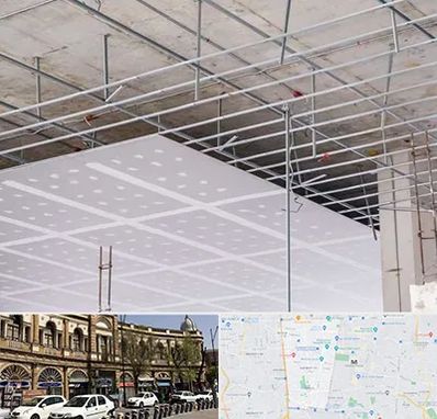 سقف کاذب در منطقه 11 تهران 