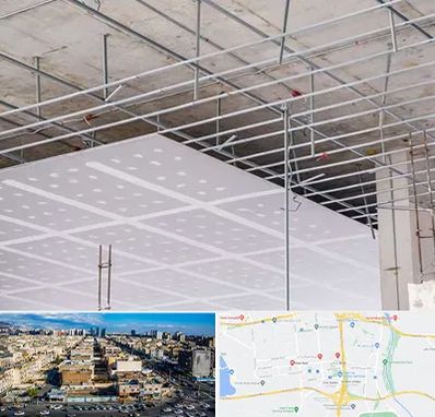 سقف کاذب در شهرک راه آهن 