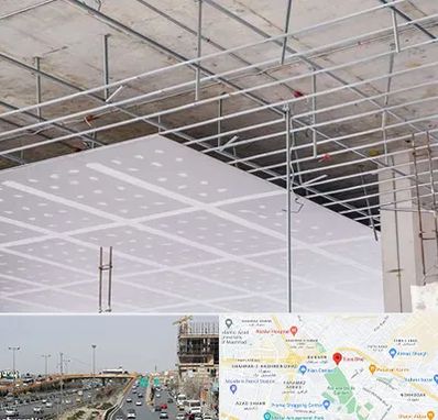 سقف کاذب در بلوار توس مشهد 