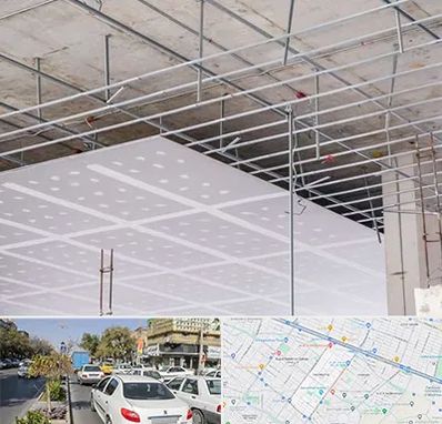 سقف کاذب در مفتح مشهد 