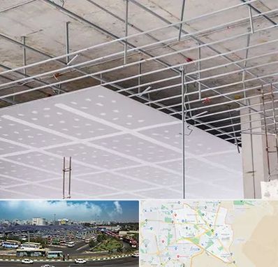 سقف کاذب در منطقه 15 تهران 