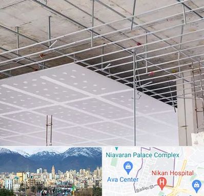 سقف کاذب در آجودانیه 