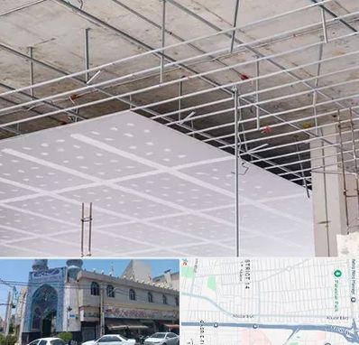 سقف کاذب در بلوار ابوذر
