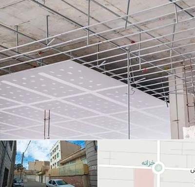سقف کاذب در خزانه
