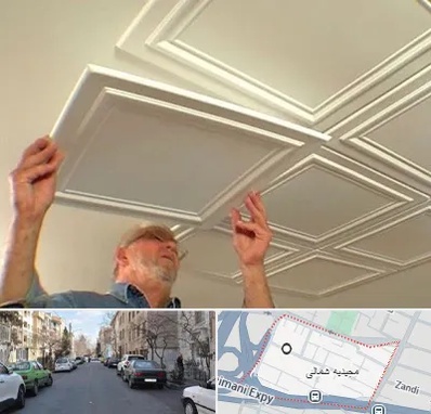 سقف کاذب ارزان در مجیدیه شمالی