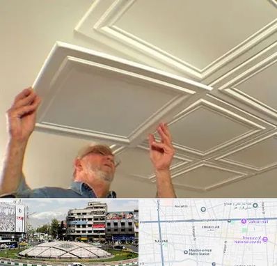 سقف کاذب ارزان در مرکز تهران