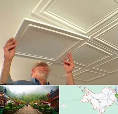 سقف کاذب ارزان در فومن