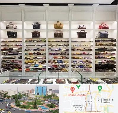 فروشگاه شال و روسری در ونک تهران