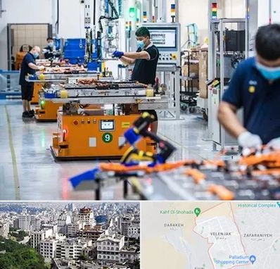 لوازم یدکی خودرو چینی در ولنجک 