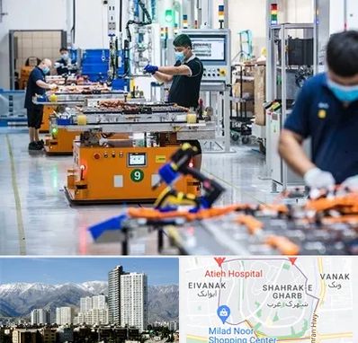 لوازم یدکی خودرو چینی در شهرک غرب 