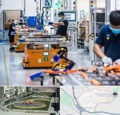 لوازم یدکی خودرو چینی در مرزداران تبریز