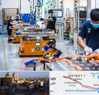 لوازم یدکی خودرو چینی در فرمانیه 