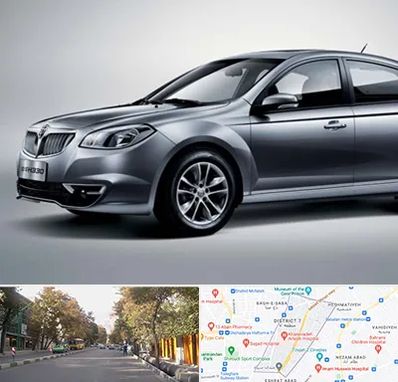 لوازم یدکی برلیانس در شریعتی 