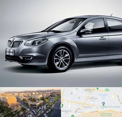 لوازم یدکی برلیانس در تهرانپارس 