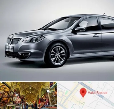 لوازم یدکی برلیانس در بازار وکیل شیراز