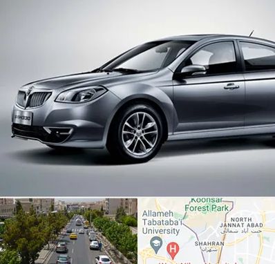 لوازم یدکی برلیانس در شهران 