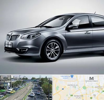 لوازم یدکی برلیانس در جنوب تهران 