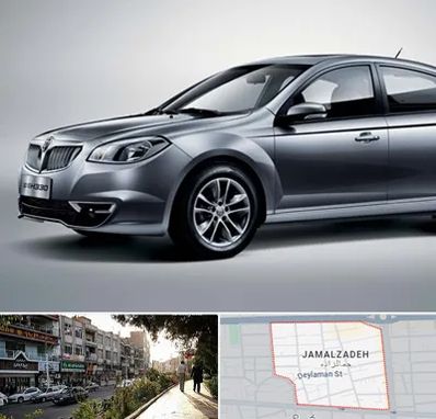 لوازم یدکی برلیانس در خیابان جمالزاده