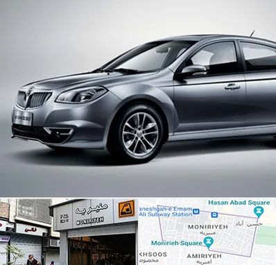 لوازم یدکی برلیانس در منیریه 