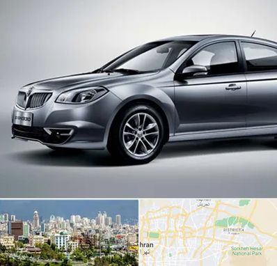 لوازم یدکی برلیانس در شرق تهران 