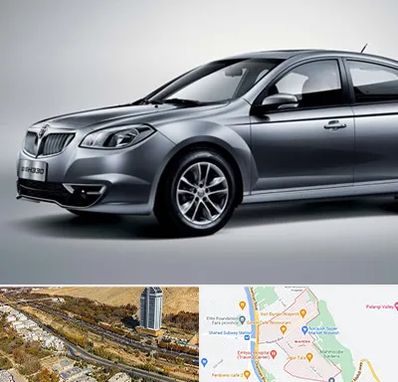 لوازم یدکی برلیانس در خیابان نیایش شیراز 