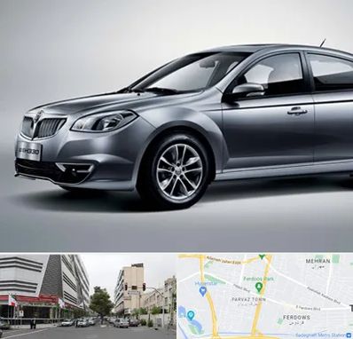 لوازم یدکی برلیانس در بلوار فردوس 