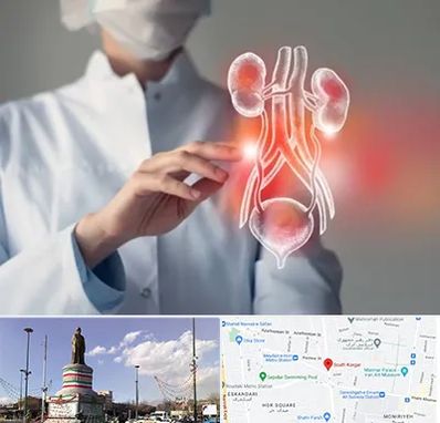 کلینیک اورولوژی در کارگر جنوبی 